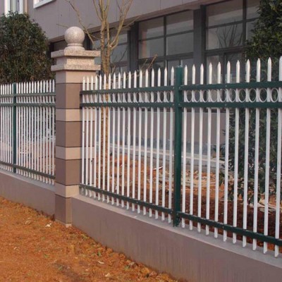 金盈 锌钢护栏 围墙护栏厂家 组装式栏杆 铁艺护栏 镀锌钢管围墙护栏